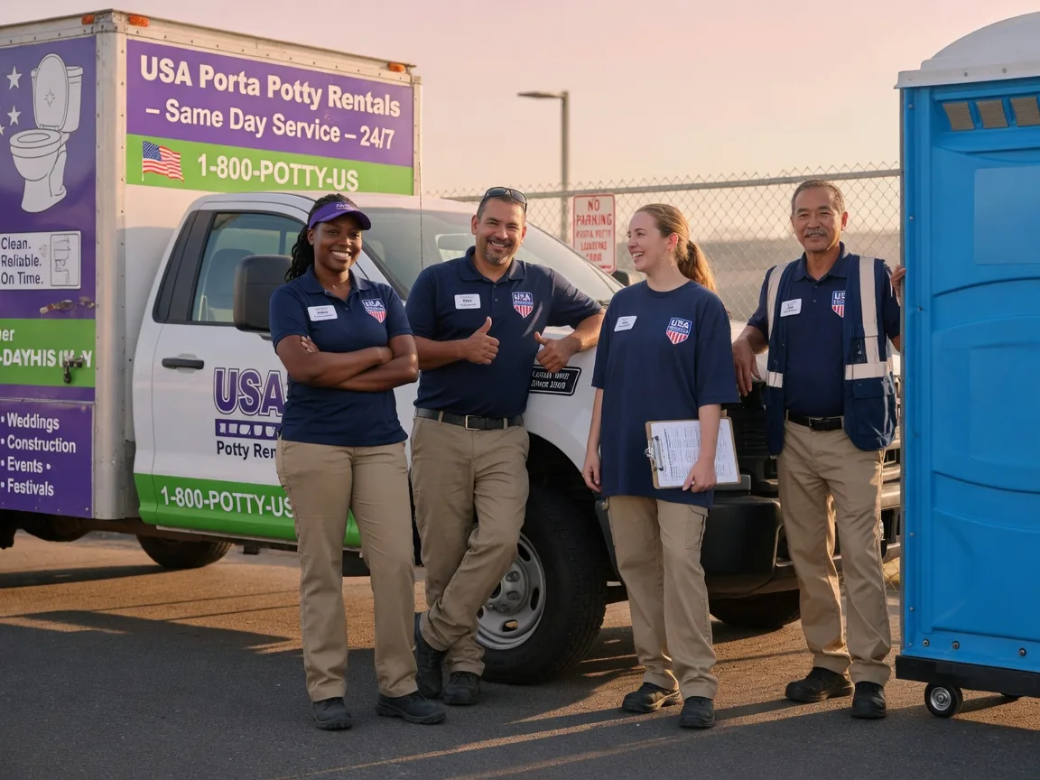 Porta Potty Rental company in Dublin, OH