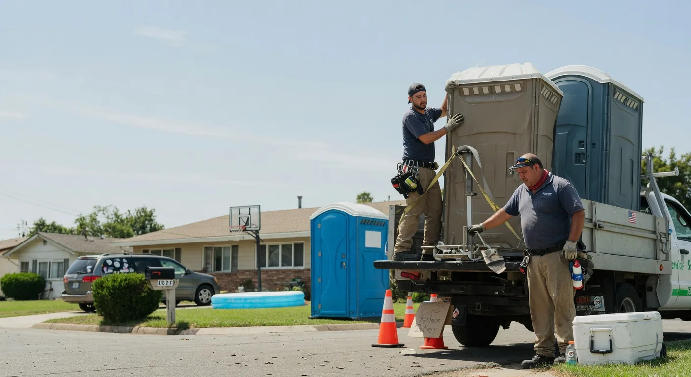 Porta Potty Rental in Dublin, OH near me